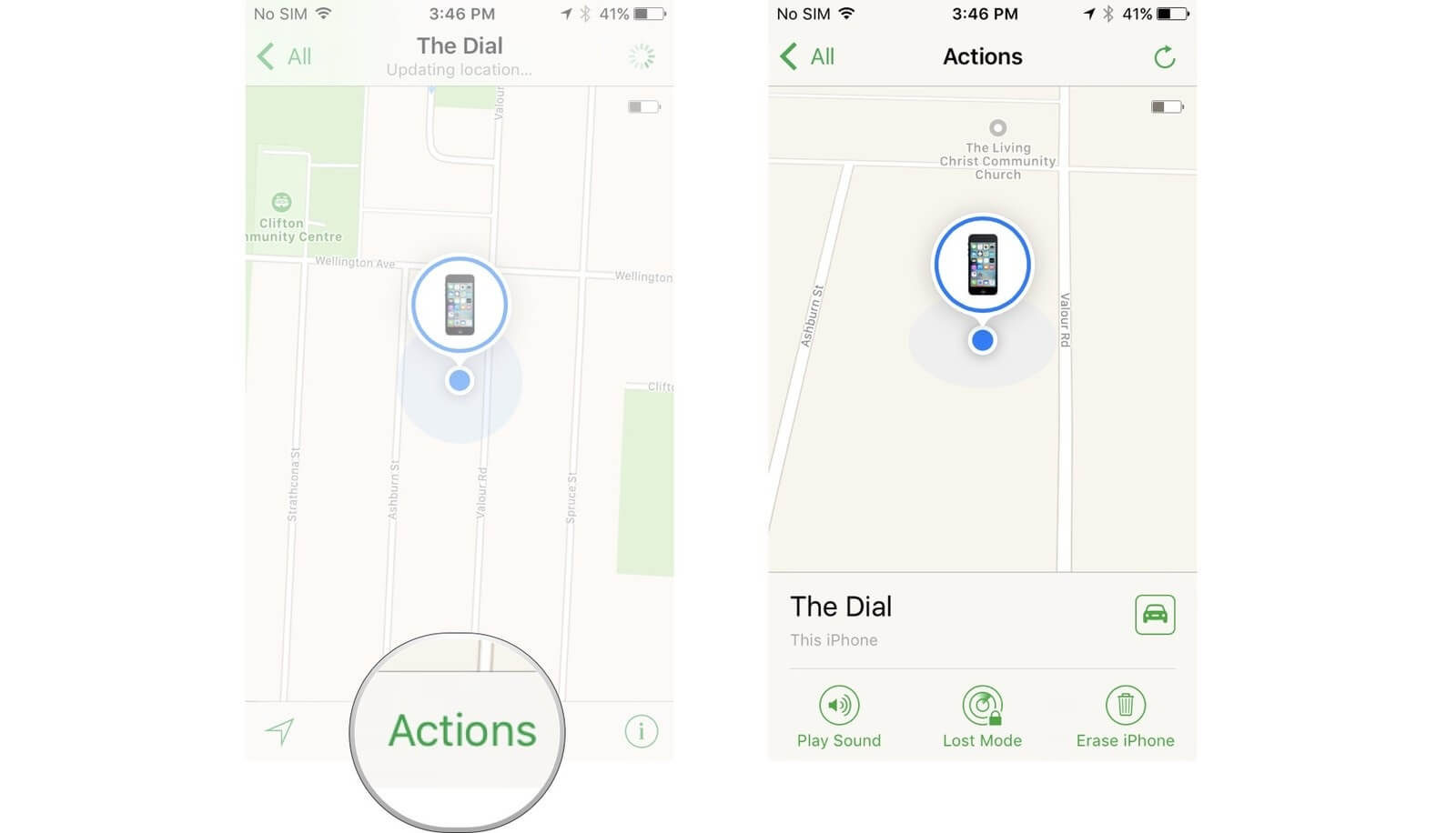 trouver mon téléphone - meilleure application de traçage d'iphone