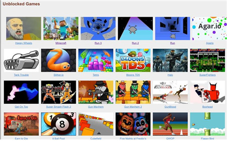 sites de jeux non bloqués par l'école 5