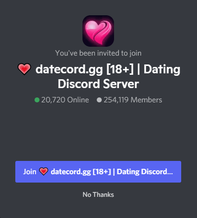 serveur de rencontre discord datecord gg
