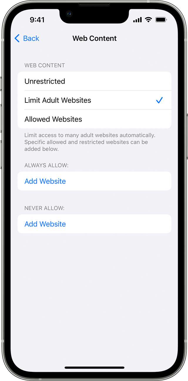  contenu web sur iphone 