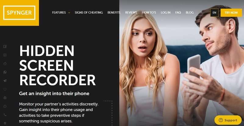 spynger screen recorder app  