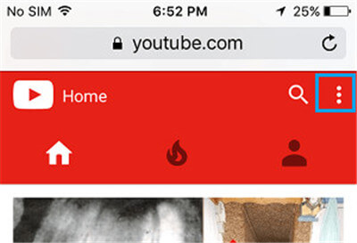 Go to YouTube.com to set youtube parental controls for safari
