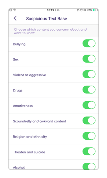 Détection de contenu explicite avec FamiSafe