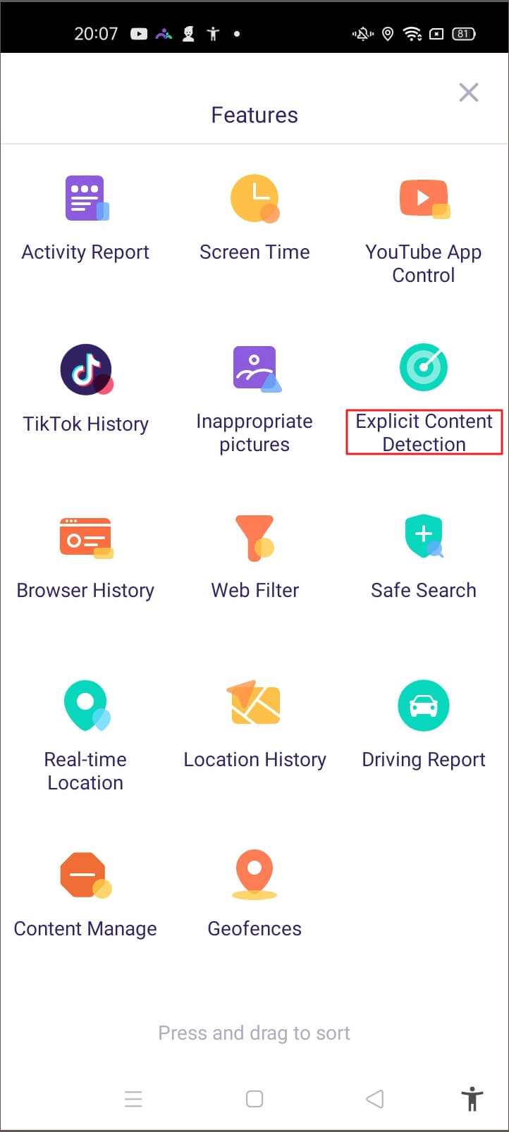 détection de contenu explicite sur discord