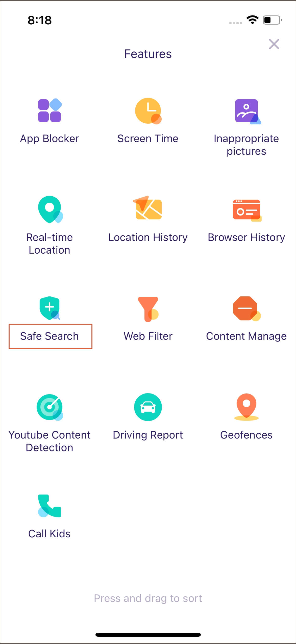 FamiSafe iOS Smart Schedule